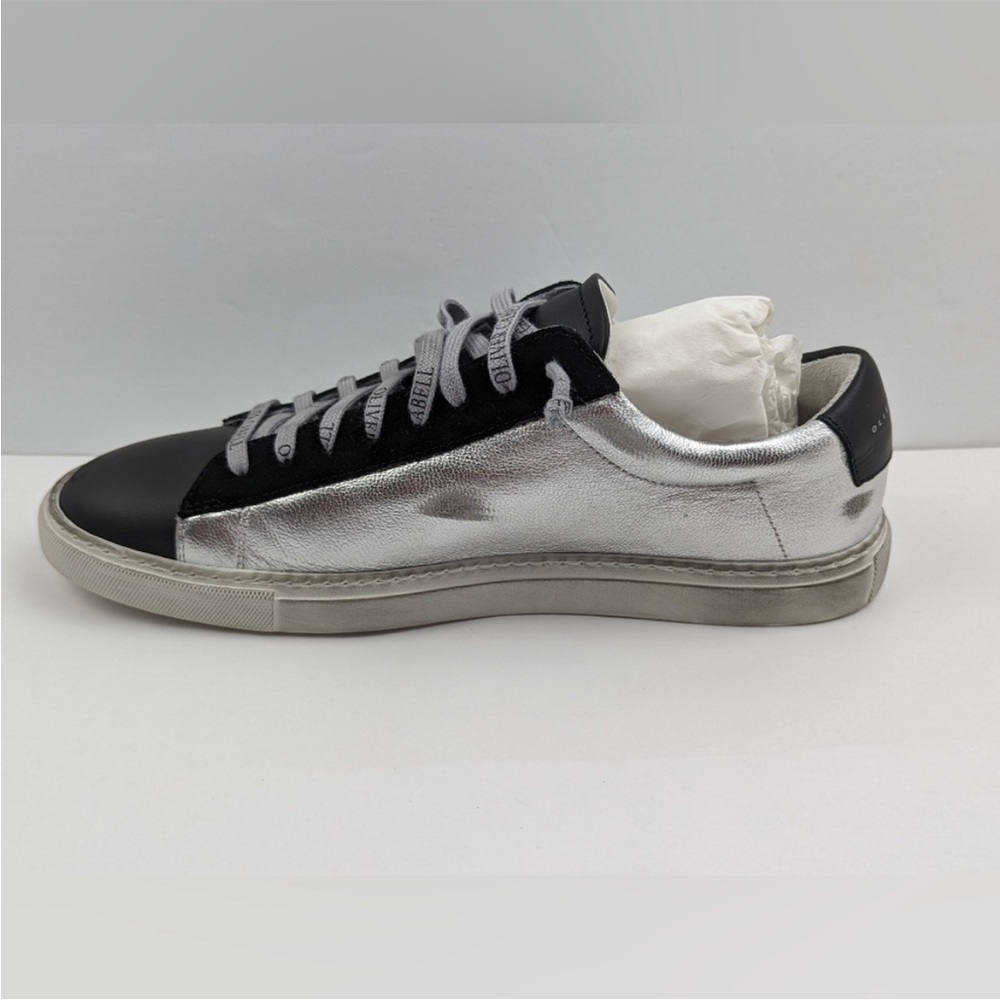 Oliver Cabell Low 1 IVY Black and Silver Sneaker EU 40 - Picture 6 of 9